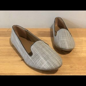 NY&C Grey Tweed Loafers